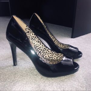 Jessica Simpson peep-toe heels